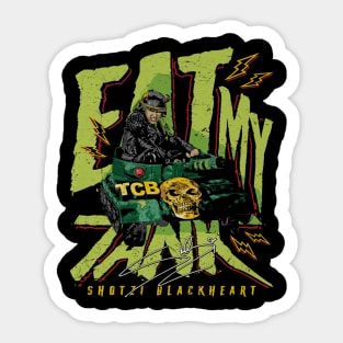 Shotzi Blackheart Eat My Tank Sticker